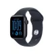  Apple Watch SE 3（GPSモデル）- 40mm アルミニウムケース  ミッドナイトアルミニウムケースとネイビーブルースポーツバンド - M/L [MJL14J/A]
