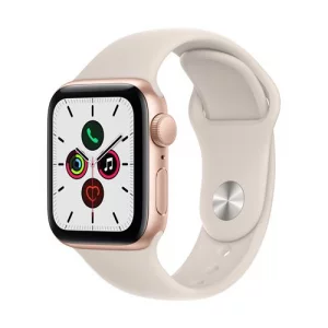 Apple Watch SE GPSモデル 40mm MKQ03J/A [ゴールドアルミニウムケースとスターライトスポーツバンド]買取画像