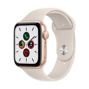 Apple Watch SE GPSモデル 44mm MKQ53J/A [ゴールドアルミニウムケースとスターライトスポーツバンド]買取画像