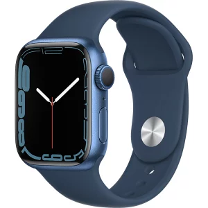 Apple Watch Series 7（GPSモデル）- 41mmブルーアルミニウムケースと