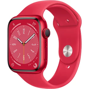 Apple watch series8 45mm レッド-