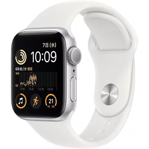 Apple Watch SE 第2世代（GPSモデル）40mm シルバー [MNJV3J/A]買取画像