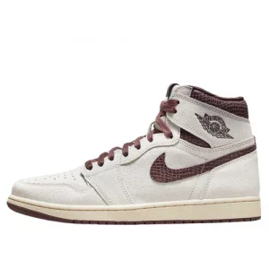 A Ma Maniere × Nike Air Jordan 1 RETRO High OG Sail and Burgundy (26.0cm) DO7097-100買取画像