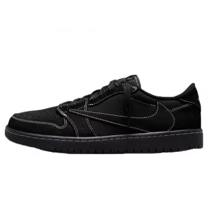 Travis Scott × Nike Air Jordan 1 Low OG Black Phantom (27.0cm 