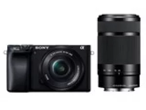 SONY(ソニー) α6400 ILCE-6400Y ダブルズームレンズキット ブラック*の 