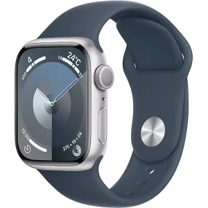 Apple Watch Series 9 (GPSモデル) 41mm シルバー S/M [MR903J/A]の