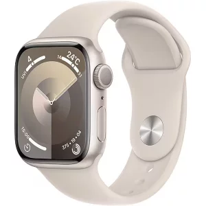 Apple Watch Series 9 (GPSモデル) 41mm スターライト M/L [MR8U3J/A]買取画像