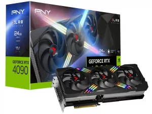 PNY(ピーエヌワイ) GeForce RTX 4090 24GB XLR8 ゲーミング VERTO EPIC-X RGB オーバークロック トリプルファン VCG409024TFXXPB1-O [PCIExp 24GB]買取画像