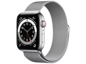 Apple Watch Series 6 GPS+Cellularモデル 44mm M09E3J/A [シルバーミラネーゼループ]買取画像