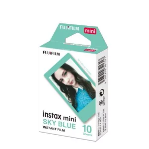 FUJIFILM (富士フィルム) チェキ用フィルム instax mini スカイブルー INSTAX MINI BLUE FRAME WW 1買取画像