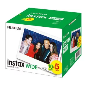 FUJIFILM (富士フィルム) インスタントカラーフィルム instax WIDE 5パック(10枚入×5)買取画像