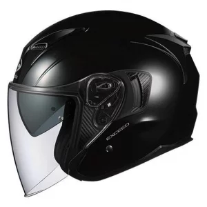 OGK KABUTO EXCEED (エクシード) ジェットヘルメット [ブラック 