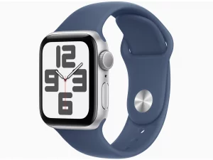 Apple Watch SE 第2世代 (GPSモデル) 40mm シルバー・デニムスポーツバンド S/M [MXEC3J/A]買取画像