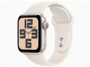 Apple Watch SE 第2世代 (GPSモデル) 40mm スターライトスポーツバンド M/L [MXEG3J/A]買取画像