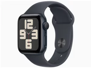 Apple Watch SE 第2世代 (GPSモデル) 40mm ミッドナイトスポーツバンド  M/L [MXE93J/A]買取画像