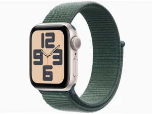 Apple Watch SE 第2世代 (GPSモデル) 40mm スターライト・レイクグリーンスポーツループ [MXEH3J/A]買取画像