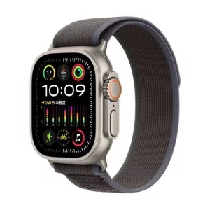 Apple Watch Ultra 2 GPS+Cellularモデル 49mm ブルー/ブラックトレイルループ S/M [MRF53J/A]買取画像