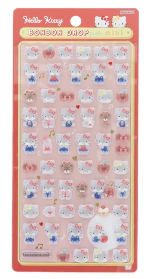 ボンボンドロップシールミニ ハローキティ レッド [S8815062]買取画像
