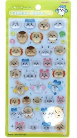 ボンボンドロップシール ちいかわ みんな ニコニコ [S8542953]買取画像