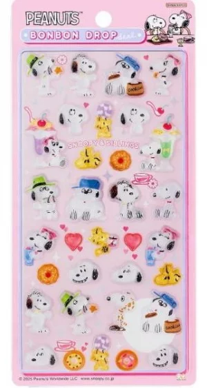 ボンボンドロップシール スヌーピー＆きょうだいたち [S8812209]買取画像