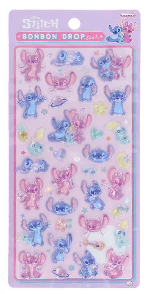 ボンボンドロップシール スティッチ＆エンジェル [S8812055]買取画像
