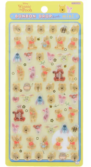 ボンボンドロップシールミニ くまのプーさん [S8814988]買取画像