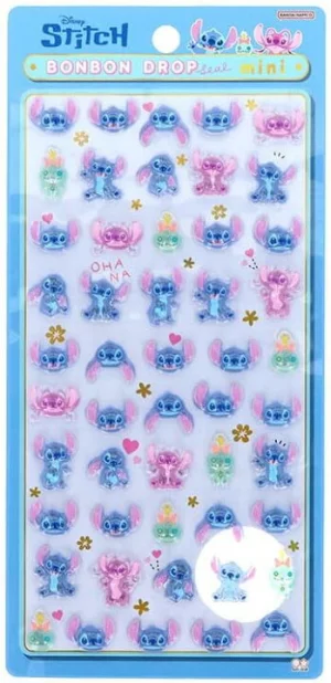 ボンボンドロップシールミニ スティッチ [S8815011]買取画像