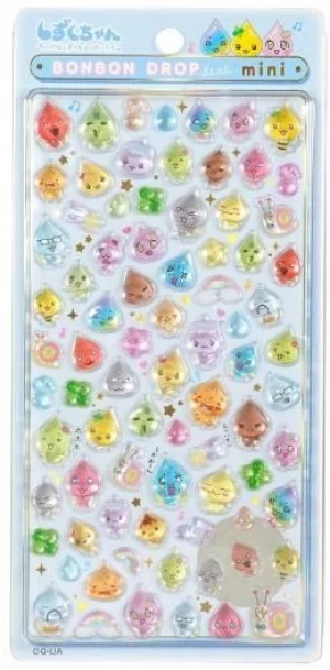 ボンボンドロップシールミニ しずくの森のなかまたち [04285]買取画像