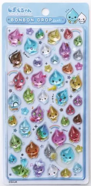 ボンボンドロップシール しずくの森のなかまたち [94740]買取画像