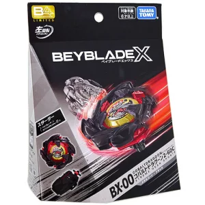 BEYBLADE X BX-00 スターター コバルトドラグーン2-60C メタルコート：ブラック