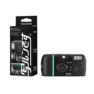 FUJIFILM (富士フィルム) 写ルンです Black and White 黒白 27枚撮り