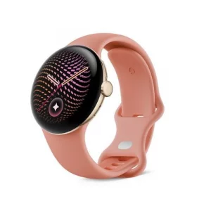 Google (グーグル) Pixel Watch 5 Wi-Fiモデル 41mm GA10902-US [Champagne Gold アルミケース/Canyon アクティブ バンド]