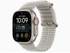 Apple Watch Ultra 4 GPS+Cellularモデル 49mm MJAD4X/A [ナチュラル・トランスルーセントグレイオーシャンバンド]