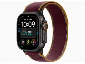Apple Watch Ultra 4 GPS+Cellularモデル 49mm MJC44X/A [ブラック・バーガンディトレイルループ M/L]