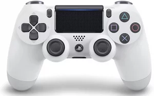 ワイヤレスコントローラー (DUALSHOCK 4) グレイシャー・ホワイト (CUH